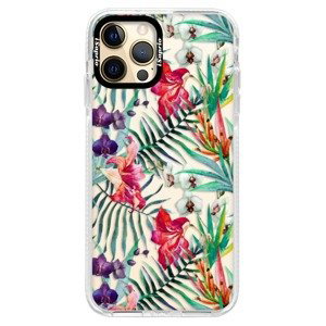 Silikonové pouzdro Bumper iSaprio - Flower Pattern 03 - iPhone 12 Pro Max