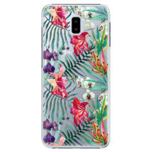 Plastové pouzdro iSaprio - Flower Pattern 03 - Samsung Galaxy J6+