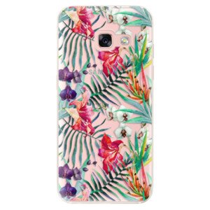 Odolné silikonové pouzdro iSaprio - Flower Pattern 03 - Samsung Galaxy A3 2017