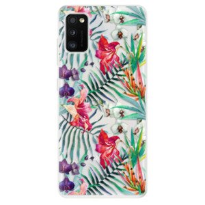 Odolné silikonové pouzdro iSaprio - Flower Pattern 03 - Samsung Galaxy A41