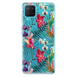 Odolné silikonové pouzdro iSaprio - Flower Pattern 03 - Samsung Galaxy M12