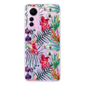 Odolné silikonové pouzdro iSaprio - Flower Pattern 03 - Xiaomi 12 Lite