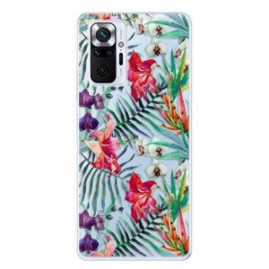 Odolné silikonové pouzdro iSaprio - Flower Pattern 03 - Xiaomi Redmi Note 10 Pro