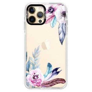 Silikonové pouzdro Bumper iSaprio - Flower Pattern 04 - iPhone 12 Pro Max