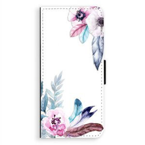 Flipové pouzdro iSaprio - Flower Pattern 04 - Samsung Galaxy A8 Plus