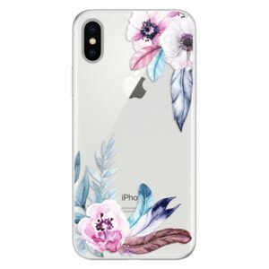 Silikonové pouzdro iSaprio - Flower Pattern 04 - iPhone X