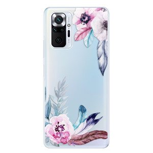 Odolné silikonové pouzdro iSaprio - Flower Pattern 04 - Xiaomi Redmi Note 10 Pro