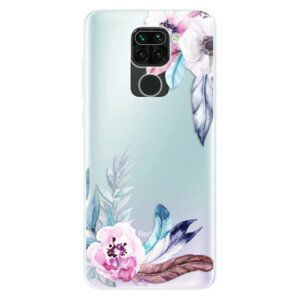 Odolné silikonové pouzdro iSaprio - Flower Pattern 04 - Xiaomi Redmi Note 9