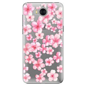 Plastové pouzdro iSaprio - Flower Pattern 05 - Huawei Y5 2017 / Y6 2017