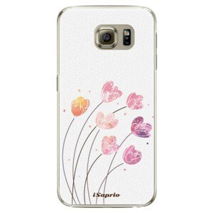 Plastové pouzdro iSaprio - Flowers 14 - Samsung Galaxy S6 Edge