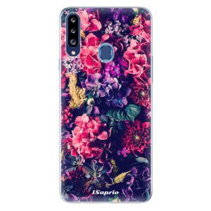 Odolné silikonové pouzdro iSaprio - Flowers 10 - Samsung Galaxy A20s