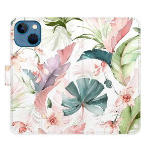 Flipové pouzdro iSaprio - Flower Pattern 07 - iPhone 13 mini