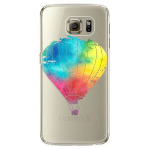 Plastové pouzdro iSaprio - Flying Baloon 01 - Samsung Galaxy S6 Edge Plus