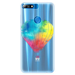 Silikonové pouzdro iSaprio - Flying Baloon 01 - Huawei Y7 Prime 2018