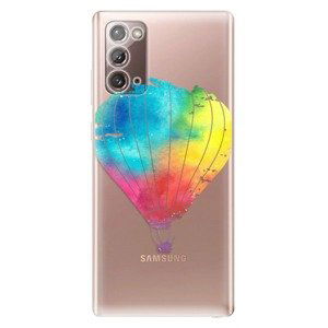 Odolné silikonové pouzdro iSaprio - Flying Baloon 01 - Samsung Galaxy Note 20