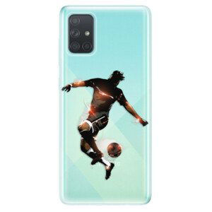 Odolné silikonové pouzdro iSaprio - Fotball 01 - Samsung Galaxy A71