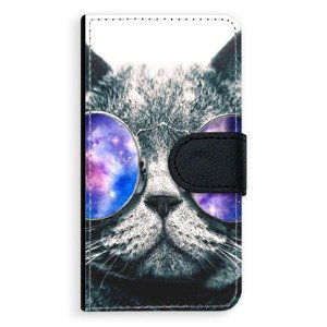 Univerzální flipové pouzdro iSaprio - Galaxy Cat - Flip L