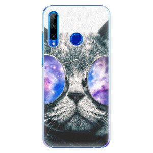 Plastové pouzdro iSaprio - Galaxy Cat - Huawei Honor 20 Lite