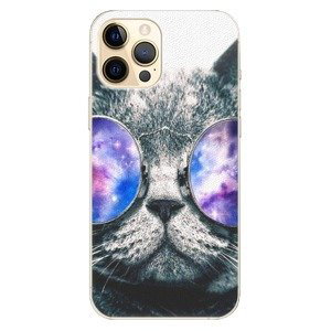 Plastové pouzdro iSaprio - Galaxy Cat - iPhone 12 Pro Max
