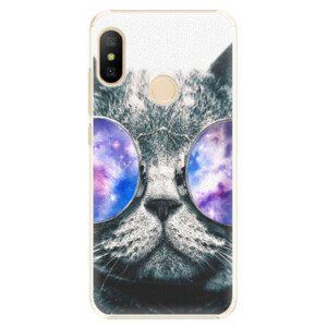 Plastové pouzdro iSaprio - Galaxy Cat - Xiaomi Mi A2 Lite