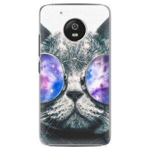 Plastové pouzdro iSaprio - Galaxy Cat - Lenovo Moto G5