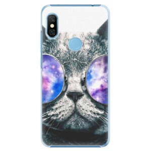 Plastové pouzdro iSaprio - Galaxy Cat - Xiaomi Redmi Note 6 Pro