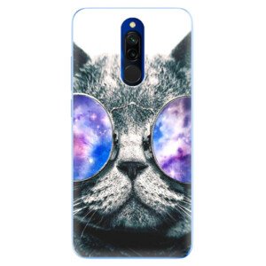 Odolné silikonové pouzdro iSaprio - Galaxy Cat - Xiaomi Redmi 8