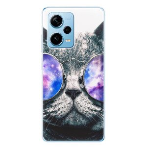 Odolné silikonové pouzdro iSaprio - Galaxy Cat - Xiaomi Redmi Note 12 Pro+ 5G