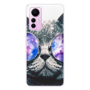 Odolné silikonové pouzdro iSaprio - Galaxy Cat - Xiaomi 12 Lite