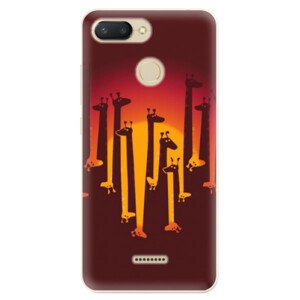 Odolné silikonové pouzdro iSaprio - Giraffe 01 - Xiaomi Redmi 6