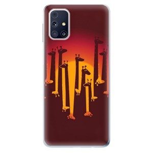 Odolné silikonové pouzdro iSaprio - Giraffe 01 - Samsung Galaxy M31s