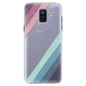 Plastové pouzdro iSaprio - Glitter Stripes 01 - Samsung Galaxy A6