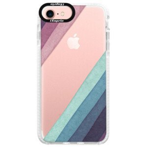 Silikonové pouzdro Bumper iSaprio - Glitter Stripes 01 - iPhone 7
