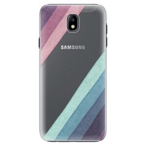 Plastové pouzdro iSaprio - Glitter Stripes 01 - Samsung Galaxy J7 2017