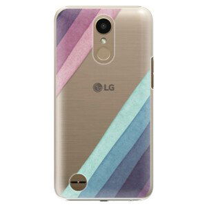 Plastové pouzdro iSaprio - Glitter Stripes 01 - LG K10 2017