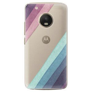 Plastové pouzdro iSaprio - Glitter Stripes 01 - Lenovo Moto G5 Plus