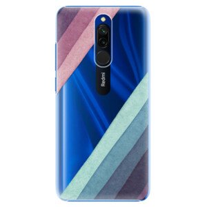 Plastové pouzdro iSaprio - Glitter Stripes 01 - Xiaomi Redmi 8