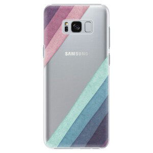 Plastové pouzdro iSaprio - Glitter Stripes 01 - Samsung Galaxy S8