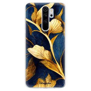 Odolné silikonové pouzdro iSaprio - Gold Leaves - Xiaomi Redmi Note 8 Pro