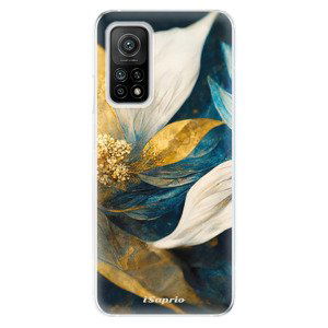 Odolné silikonové pouzdro iSaprio - Gold Petals - Xiaomi Mi 10T / Mi 10T Pro