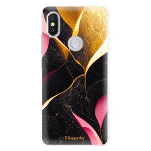 Silikonové pouzdro iSaprio - Gold Pink Marble - Xiaomi Redmi S2