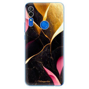 Odolné silikonové pouzdro iSaprio - Gold Pink Marble - Huawei P Smart Z