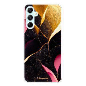 Odolné silikonové pouzdro iSaprio - Gold Pink Marble - Samsung Galaxy A34 5G