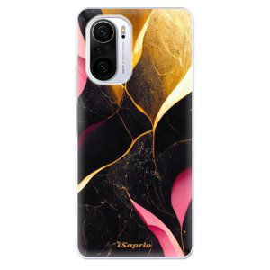 Odolné silikonové pouzdro iSaprio - Gold Pink Marble - Xiaomi Poco F3