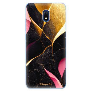 Odolné silikonové pouzdro iSaprio - Gold Pink Marble - Xiaomi Redmi 8A