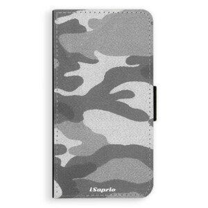 Flipové pouzdro iSaprio - Gray Camuflage 02 - Huawei P10 Plus