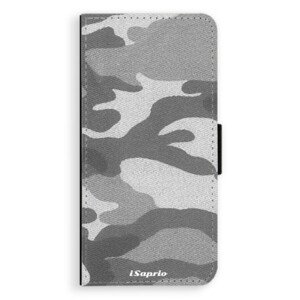 Flipové pouzdro iSaprio - Gray Camuflage 02 - Huawei Ascend P8