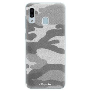 Plastové pouzdro iSaprio - Gray Camuflage 02 - Samsung Galaxy A30