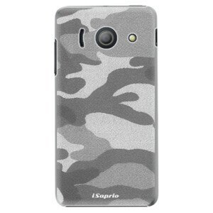 Plastové pouzdro iSaprio - Gray Camuflage 02 - Huawei Ascend Y300