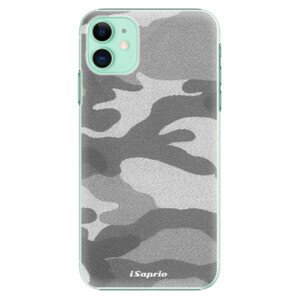 Plastové pouzdro iSaprio - Gray Camuflage 02 - iPhone 11